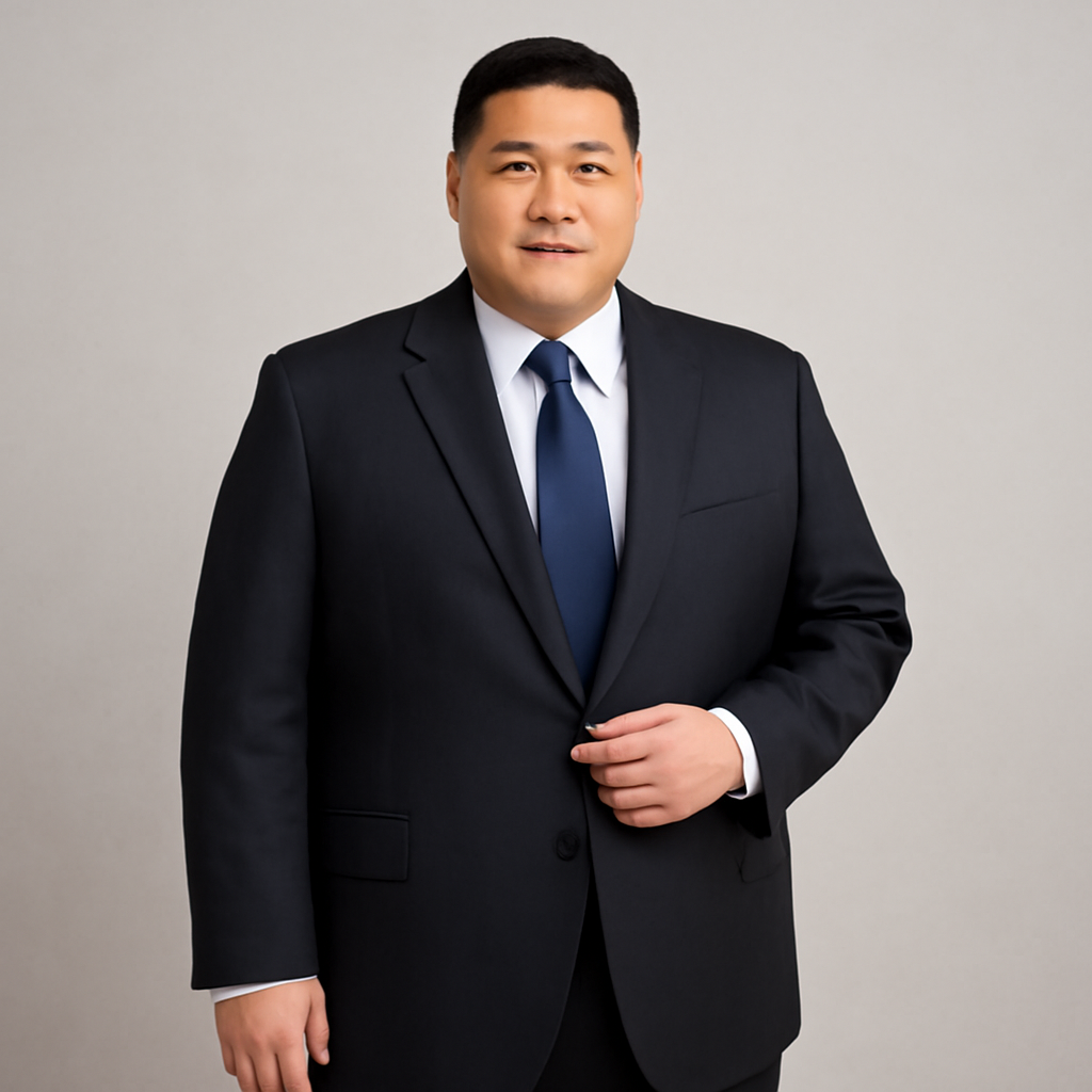 남성빅사이즈정장 대표 이미지